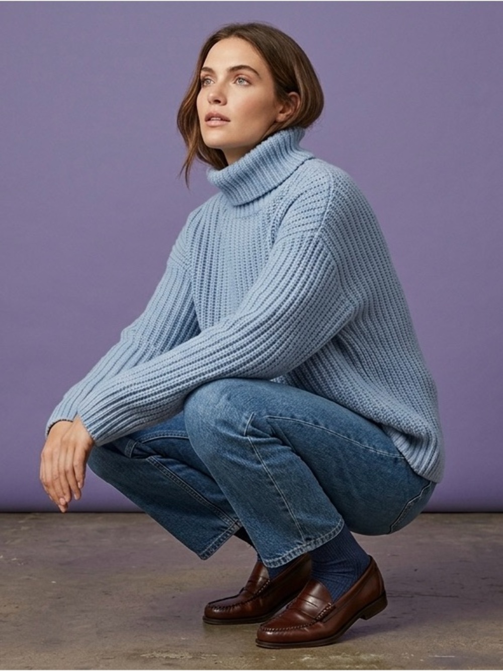 💫AERIE💫 Oversized Chunky Knit Sweater